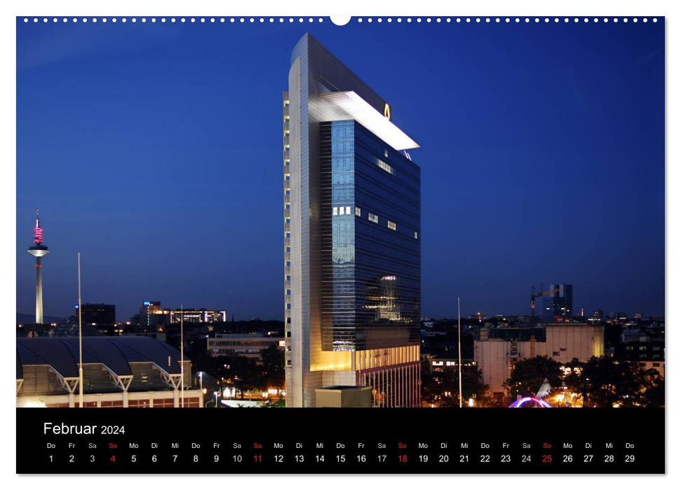 Frankfurt am Main (CALVENDO wall calendar 2024) 