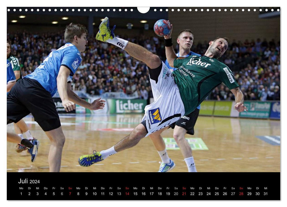 HSG Wetzlar - Handball Bundesliga 2024 (Calendrier mural CALVENDO 2024) 