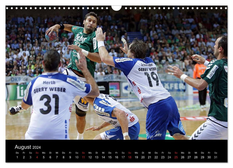 HSG Wetzlar - Handball Bundesliga 2024 (CALVENDO Wandkalender 2024)