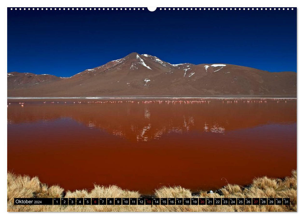 Bolivien Andenlandschaften "CH-Version" (CALVENDO Wandkalender 2024)