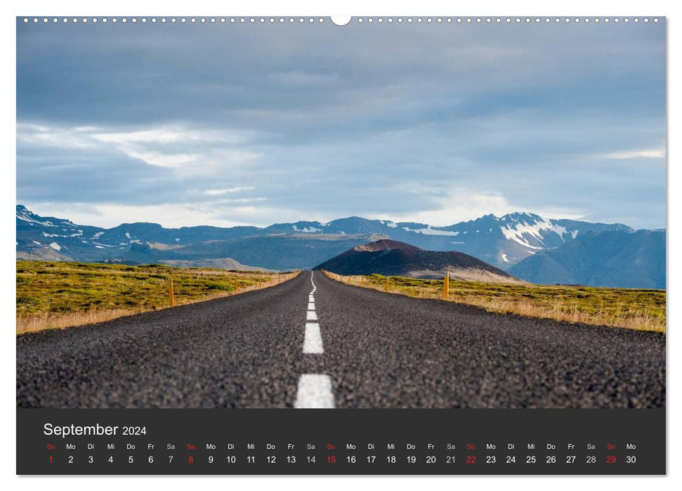 Iceland Highlights (CALVENDO Premium Wall Calendar 2024) 