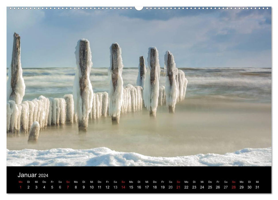 wonderful moments - Rügen 2024 (CALVENDO Premium Wall Calendar 2024) 