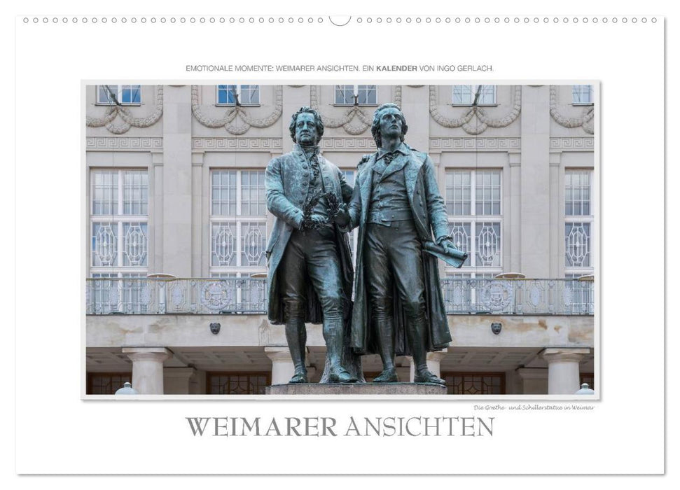 Emotional moments: Weimar views. (CALVENDO wall calendar 2024) 