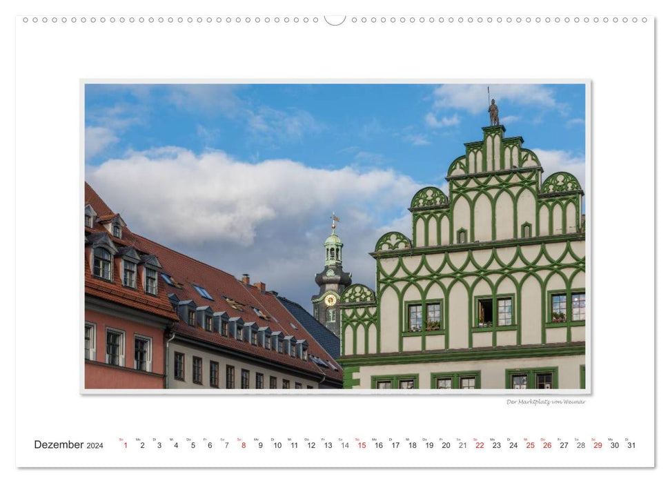 Emotional moments: Weimar views. (CALVENDO wall calendar 2024) 