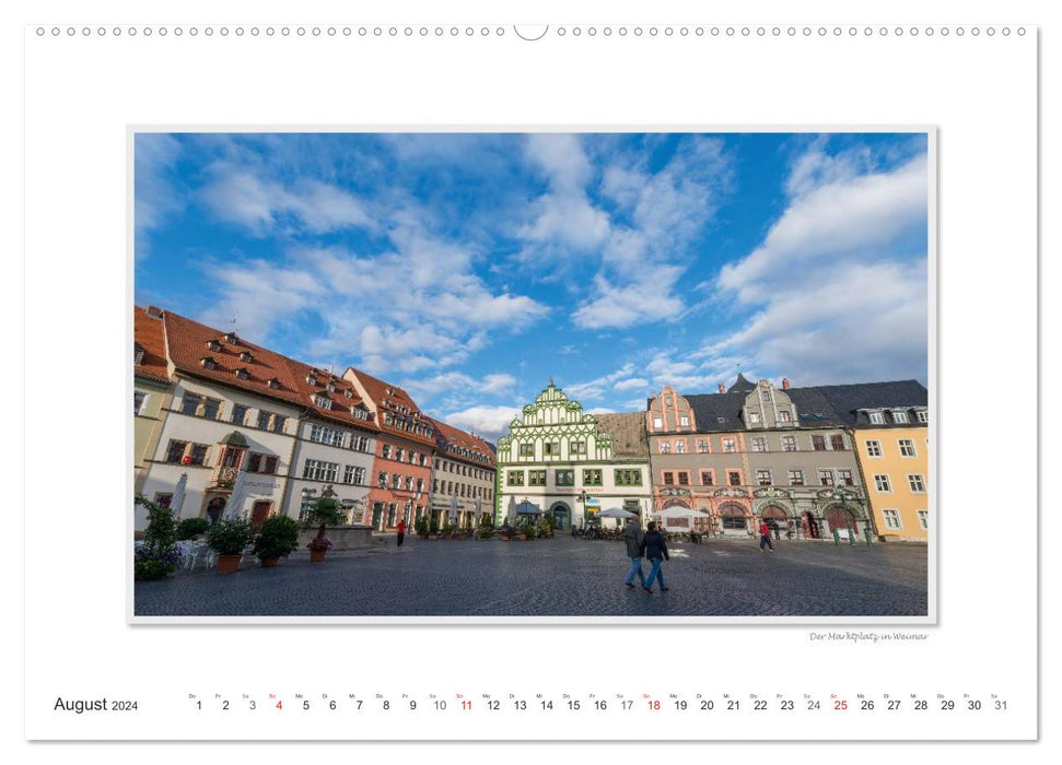 Emotional moments: Weimar views. (CALVENDO wall calendar 2024) 