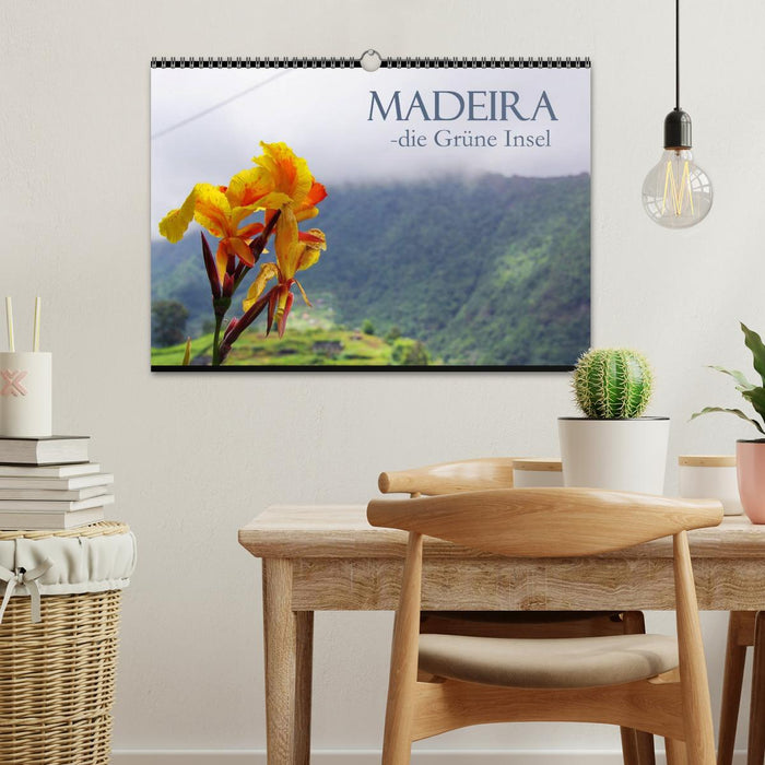 Madeira the Green Island (CALVENDO wall calendar 2024) 