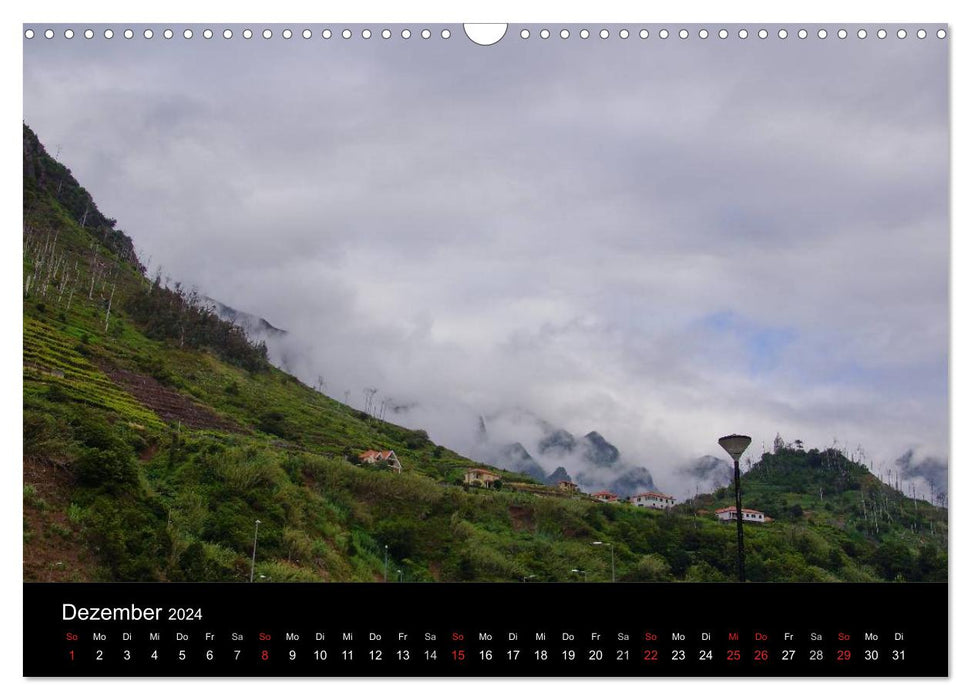 Madeira the Green Island (CALVENDO wall calendar 2024) 