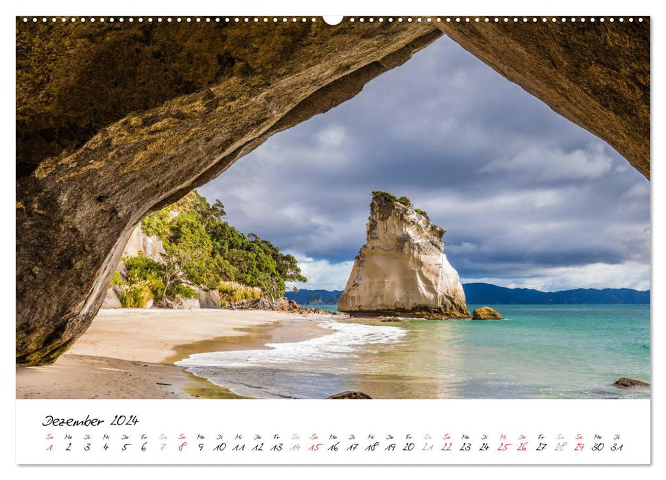New Zealand - Foray across the North Island (CALVENDO Premium Wall Calendar 2024) 
