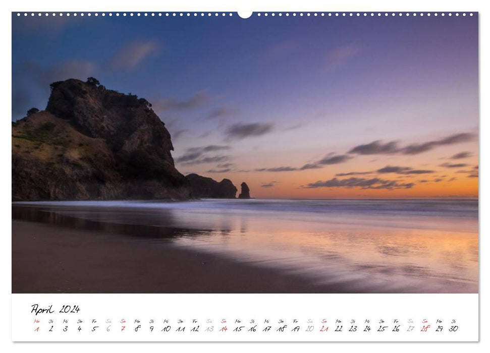 New Zealand - Foray across the North Island (CALVENDO Premium Wall Calendar 2024) 