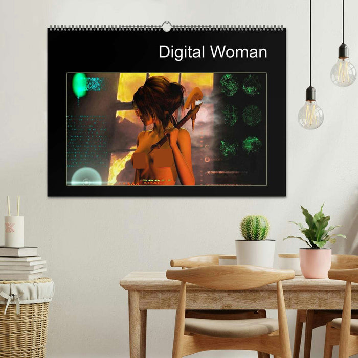 Digital Woman (Calendrier mural CALVENDO 2024) 