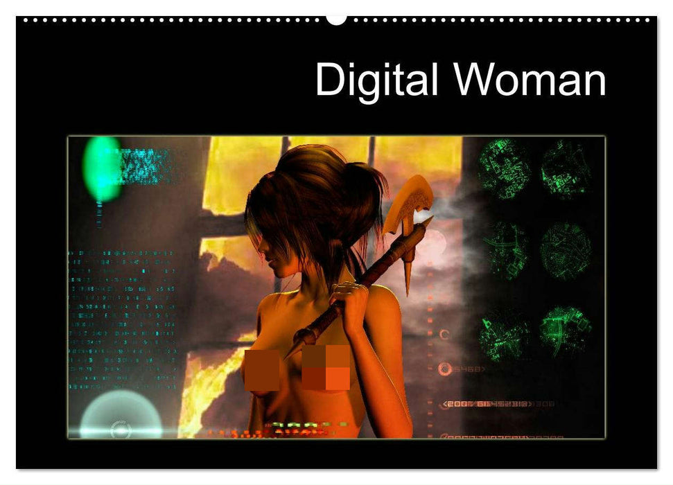 Digital Woman (CALVENDO Wandkalender 2024)