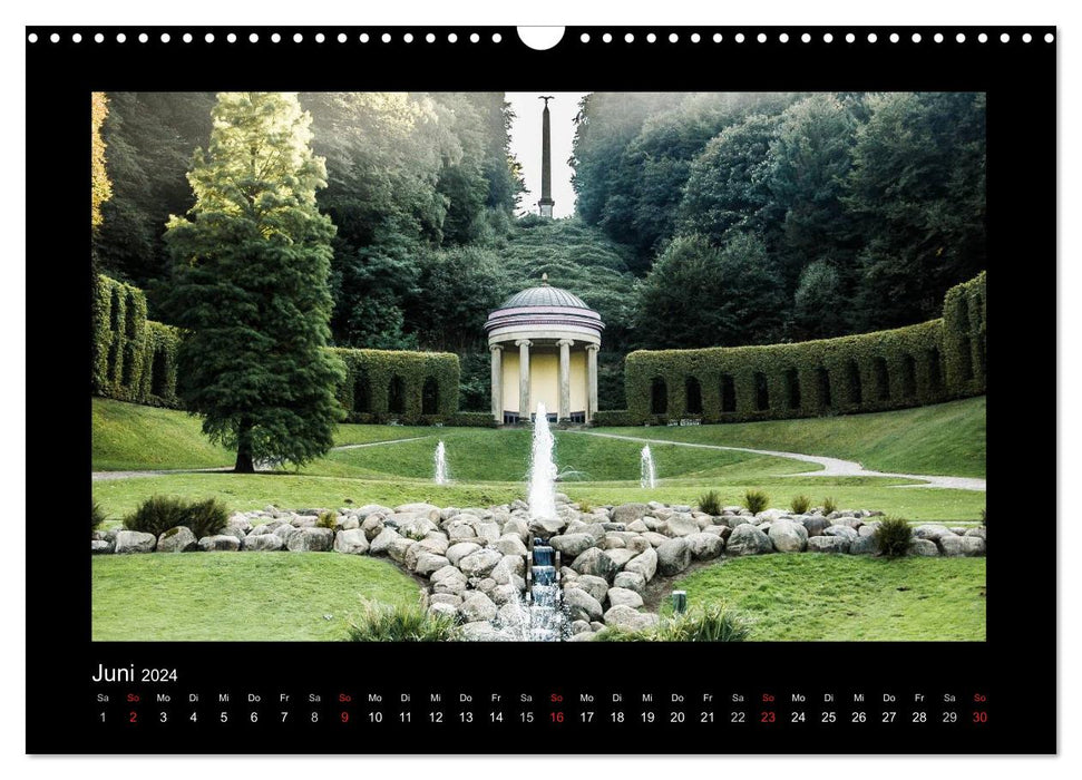 Beautiful Kleve by day and night (CALVENDO wall calendar 2024) 