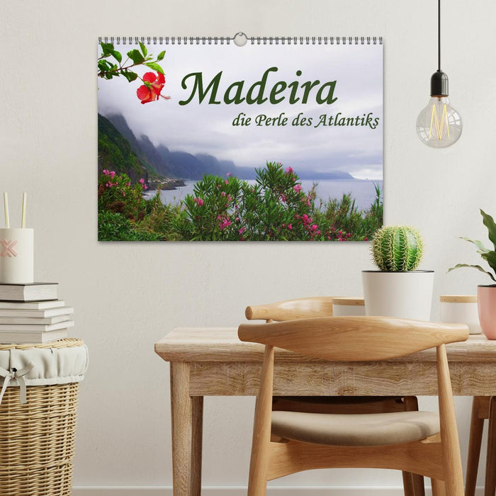 Madeira die Perle des Atlantiks (CALVENDO Wandkalender 2024)