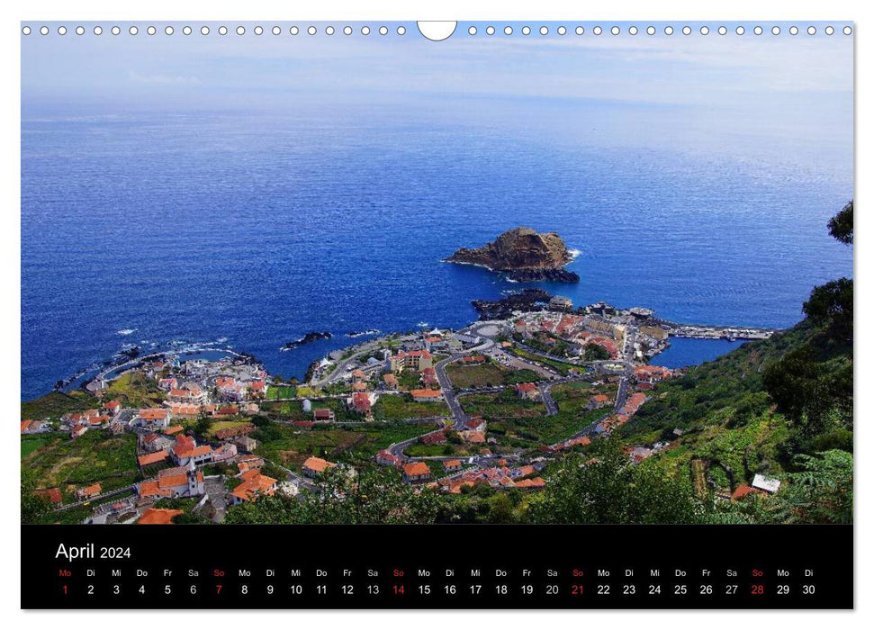 Madeira die Perle des Atlantiks (CALVENDO Wandkalender 2024)