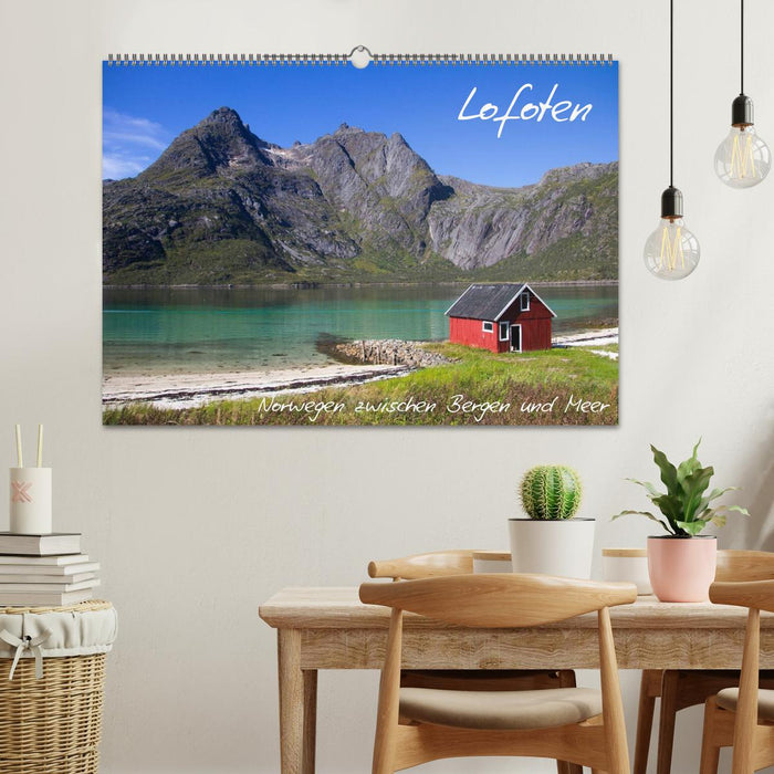 Lofoten - Norway between mountains and sea (CALVENDO wall calendar 2024) 