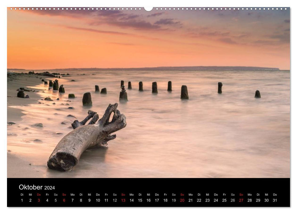 wonderful moments - Rügen 2024 (CALVENDO wall calendar 2024) 