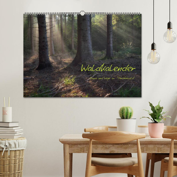 Calendrier forestier (calendrier mural CALVENDO 2024) 