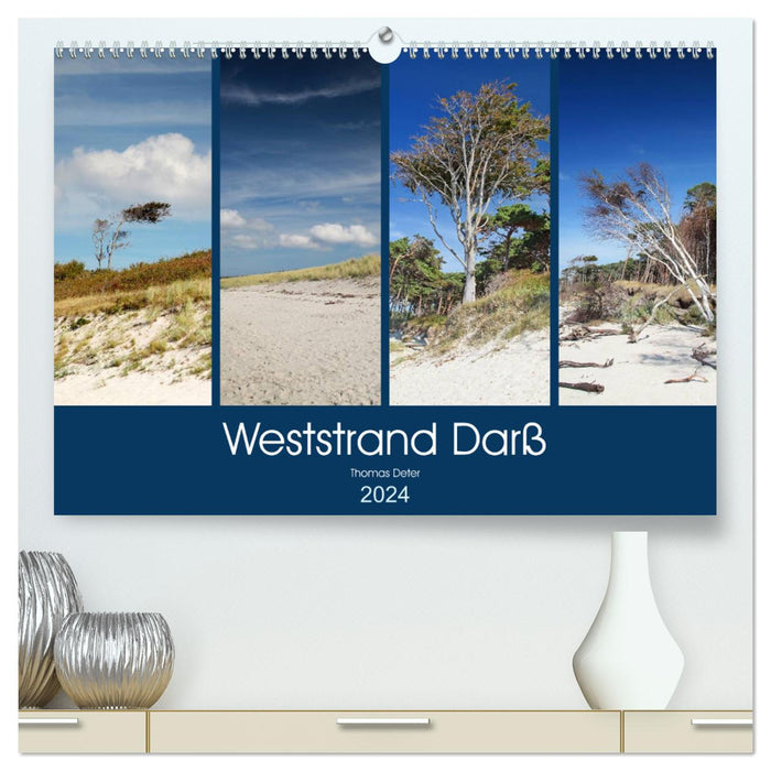 Weststrand Darß (CALVENDO Premium Wall Calendar 2024) 