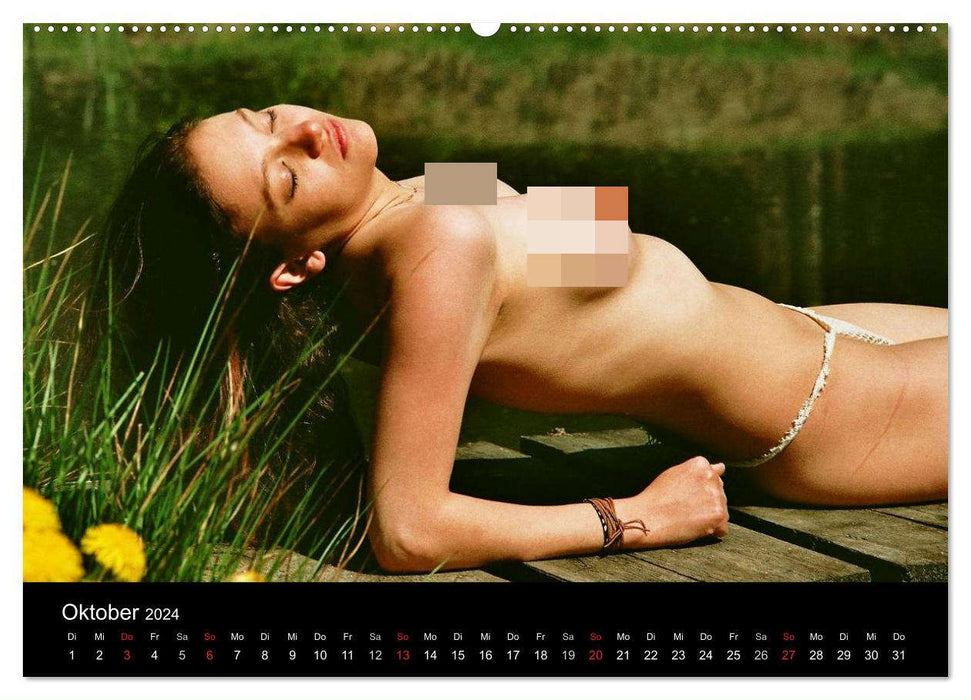 Naturally naked (CALVENDO wall calendar 2024) 