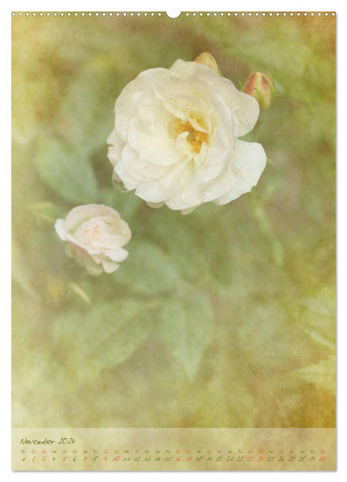 Vintage Flowers (CALVENDO Wandkalender 2024)