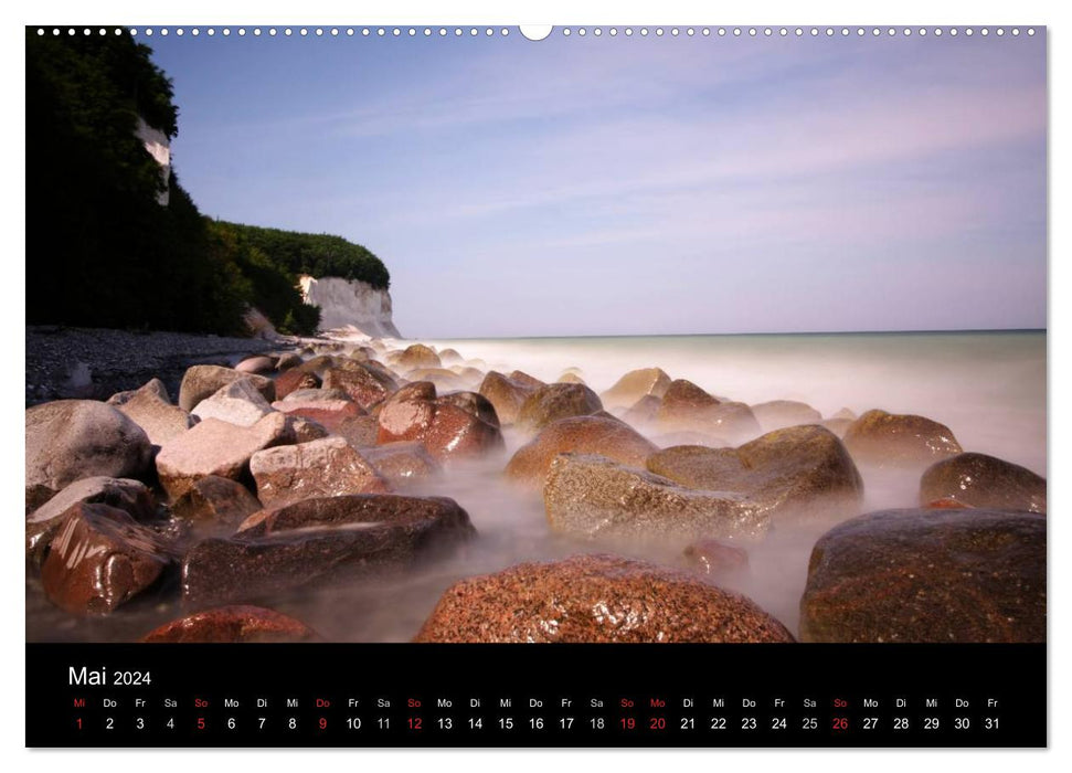 Fantastique côte de la mer Baltique (Calvendo Premium Wall Calendar 2024) 