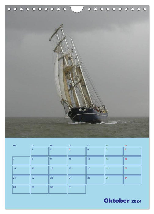 Sailor Romance 2024 (CALVENDO Wall Calendar 2024) 