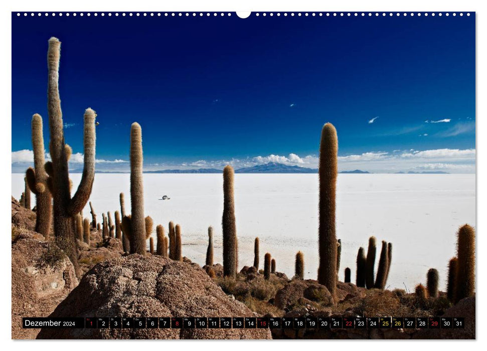 Bolivien Andenlandschaften (CALVENDO Wandkalender 2024)