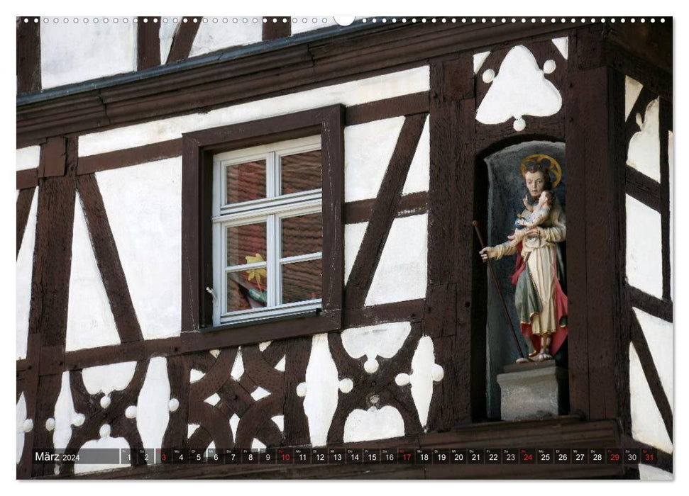 Flâner à Forchheim (Calendrier mural CALVENDO 2024) 