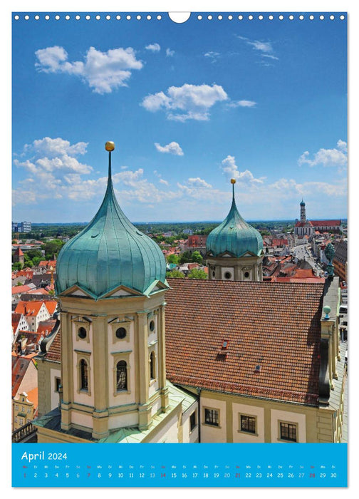 Walk through Augsburg (CALVENDO wall calendar 2024) 