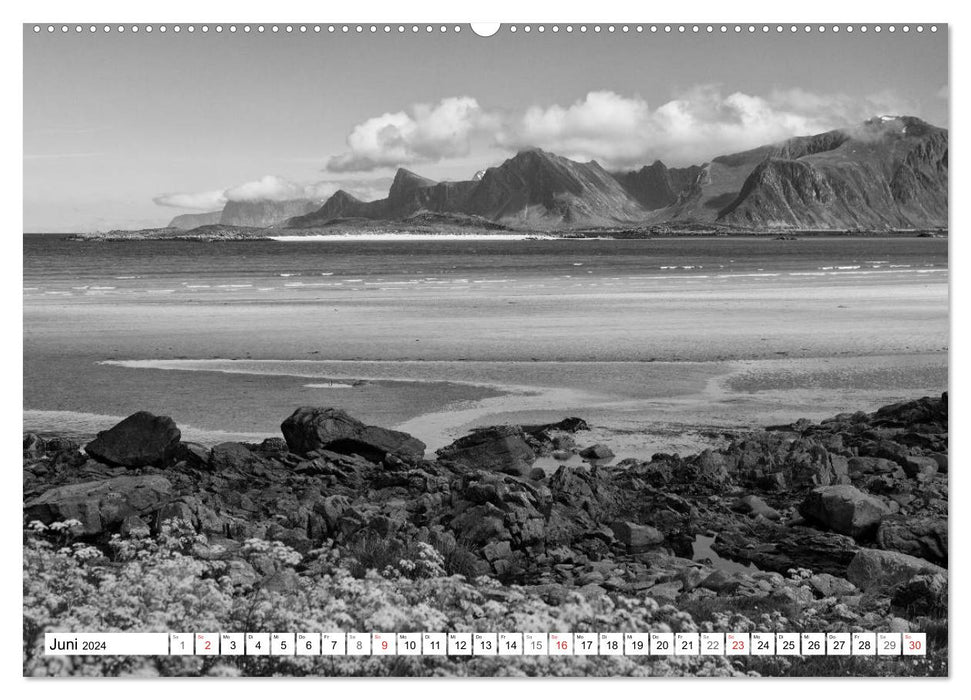 Lofoten - Mystische Landschaften des Nordens (CALVENDO Premium Wandkalender 2024)