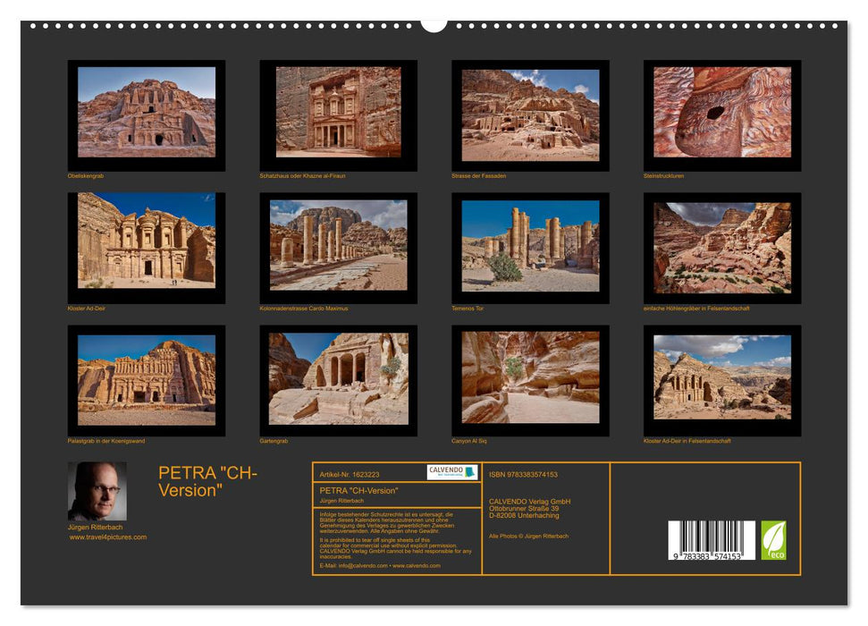 PETRA "CH-Version" (CALVENDO Premium Wandkalender 2024)