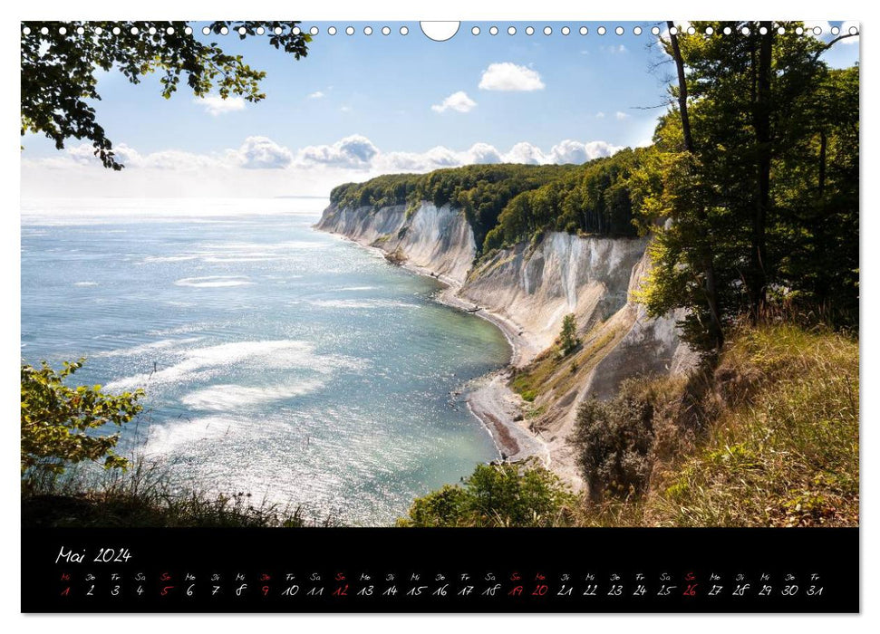 Sassnitz und Rügen (CALVENDO Wandkalender 2024)