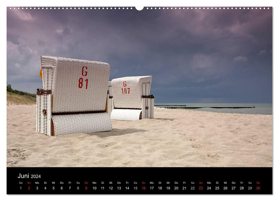 Traumhafte Ostseeküste (CALVENDO Wandkalender 2024)