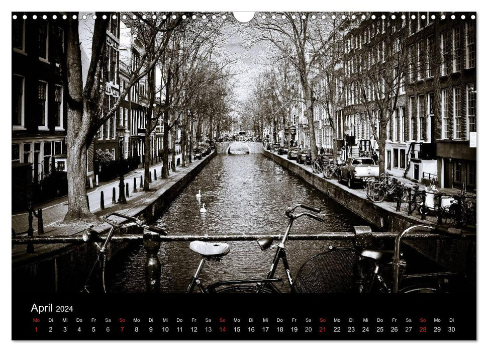 Amsterdam 2024 (CALVENDO Wandkalender 2024)