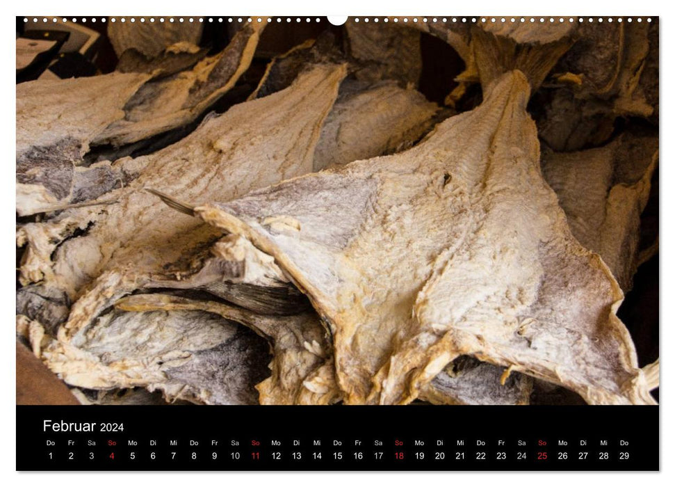 Lofoten - Les îles magiques de Norvège (Calvendo Premium Wall Calendar 2024) 