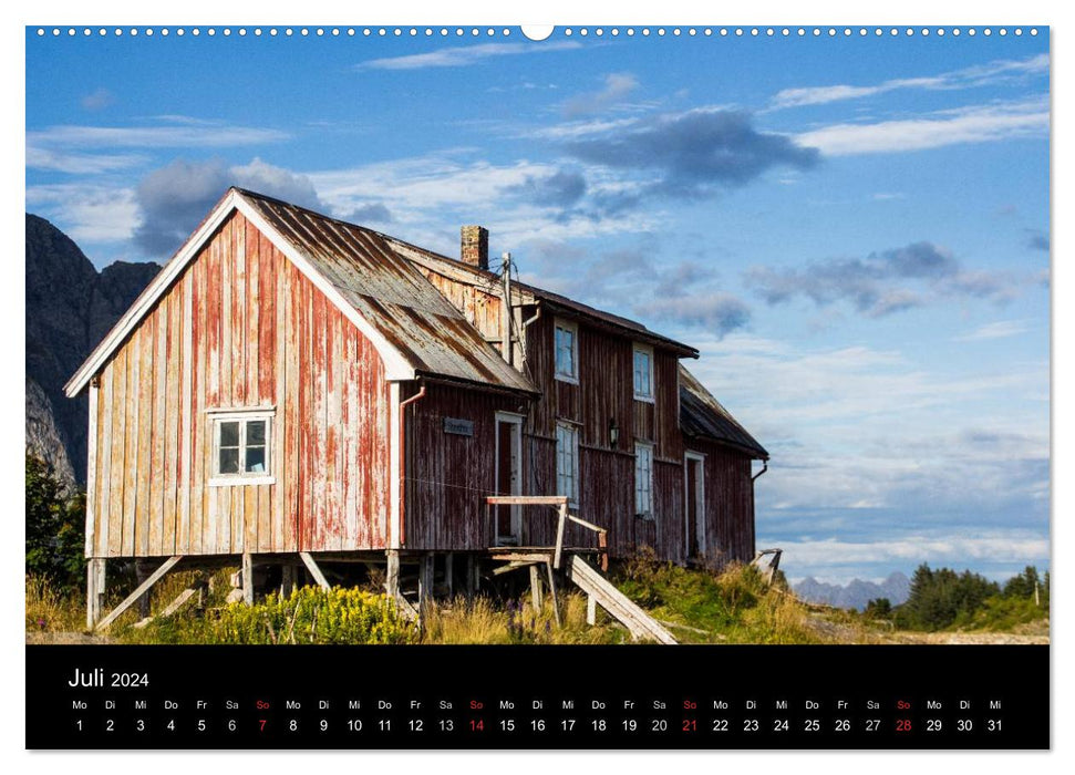 Lofoten - Norwegens magische Inseln (CALVENDO Premium Wandkalender 2024)