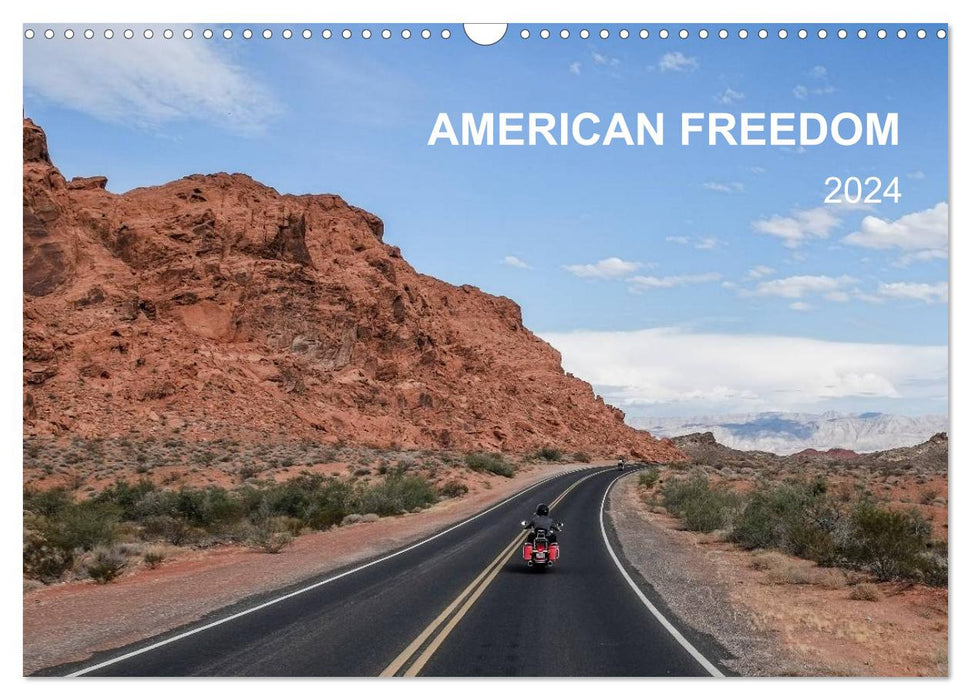American Freedom (CALVENDO Wandkalender 2024)