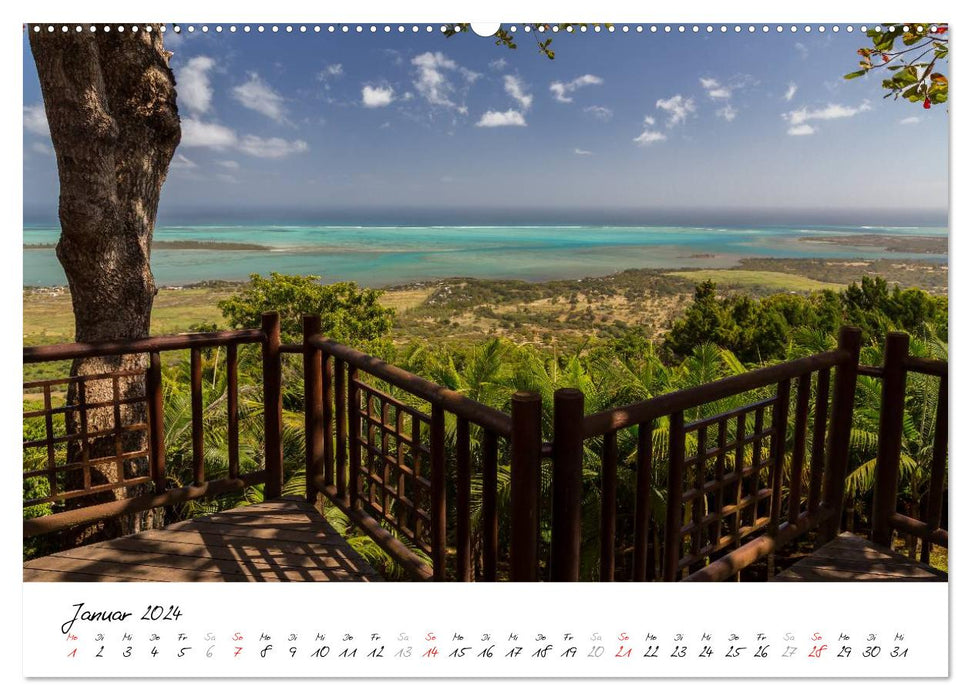 Mauritius - Momente einer Insel (CALVENDO Premium Wandkalender 2024)