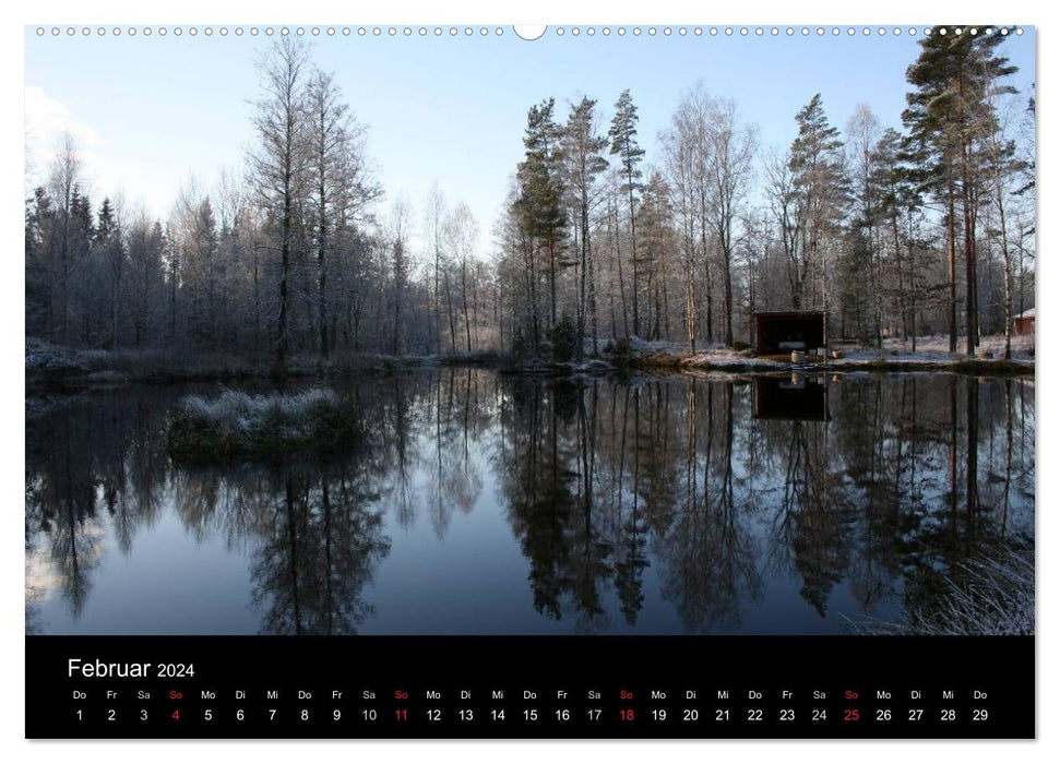 Südschweden (CALVENDO Premium Wandkalender 2024)