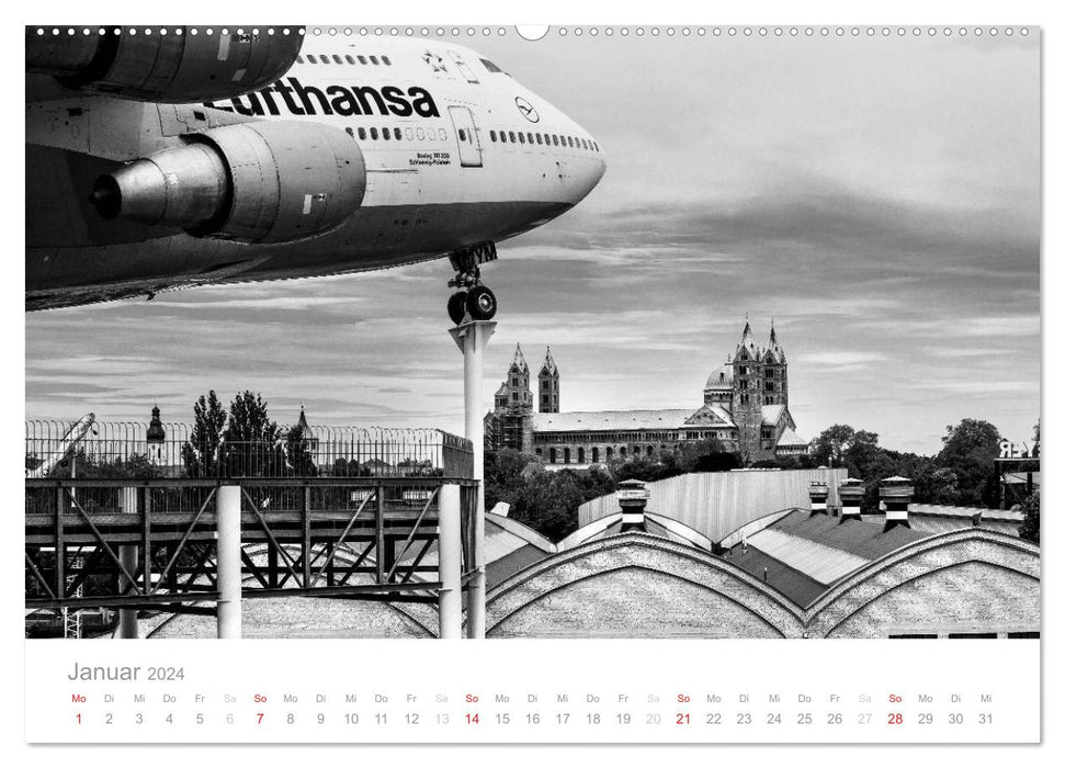 City views of Speyer (CALVENDO wall calendar 2024) 