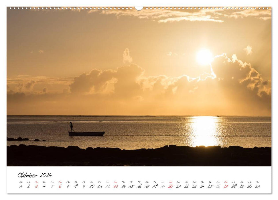 Mauritius - moments on an island (CALVENDO wall calendar 2024) 