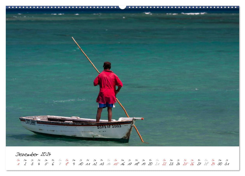 Maurice - moments sur une île (calendrier mural CALVENDO 2024) 