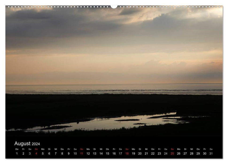 Wattenmeer (CALVENDO Wandkalender 2024)