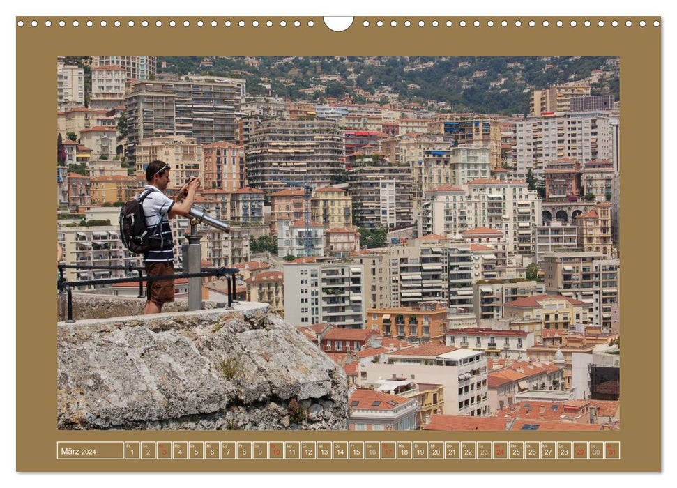 Nizza, Monaco, Antibes (CALVENDO Wandkalender 2024)