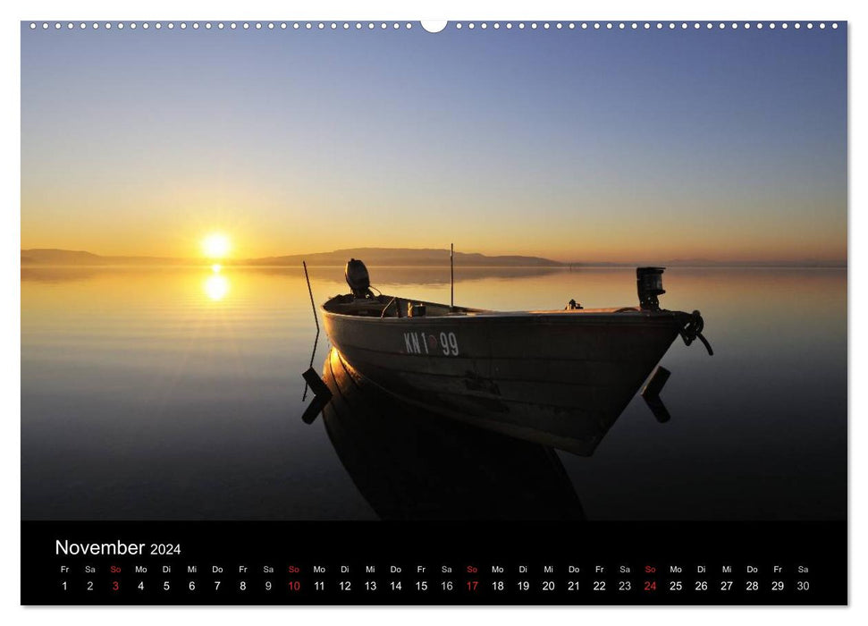 Lake Constance - shore landscapes in the most beautiful light 2024 (CALVENDO wall calendar 2024) 