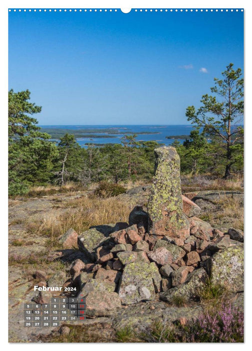 The Åland Islands (CALVENDO Premium Wall Calendar 2024) 
