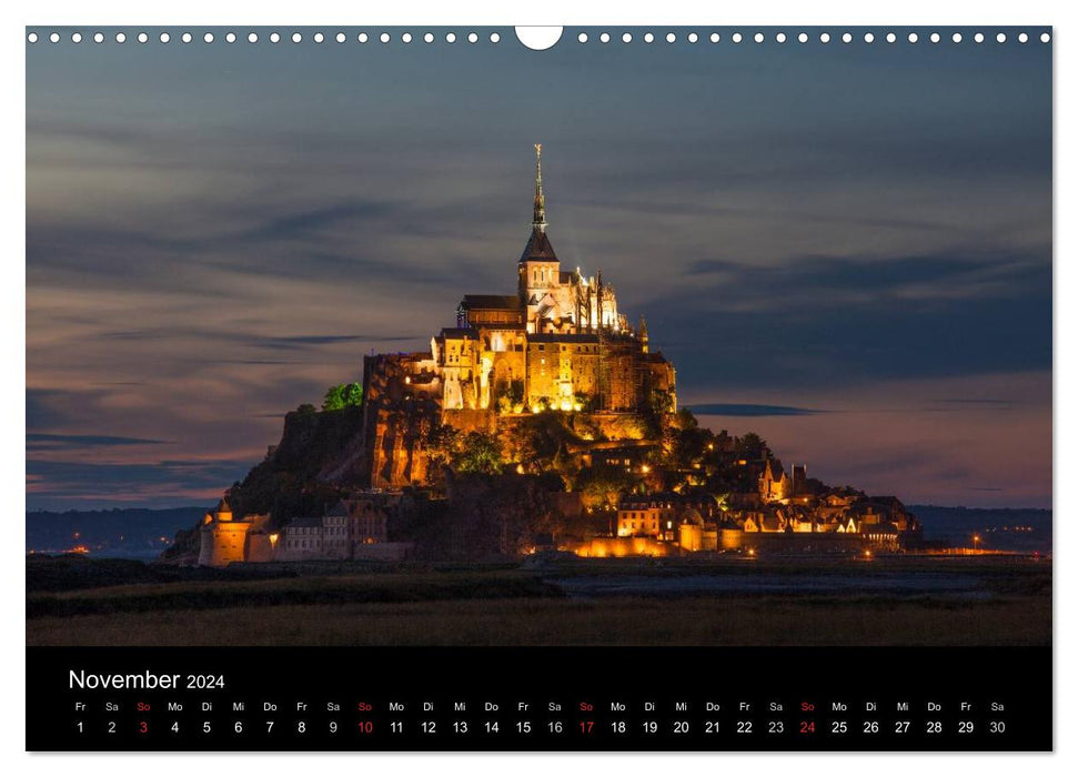 Normandy (CALVENDO wall calendar 2024) 