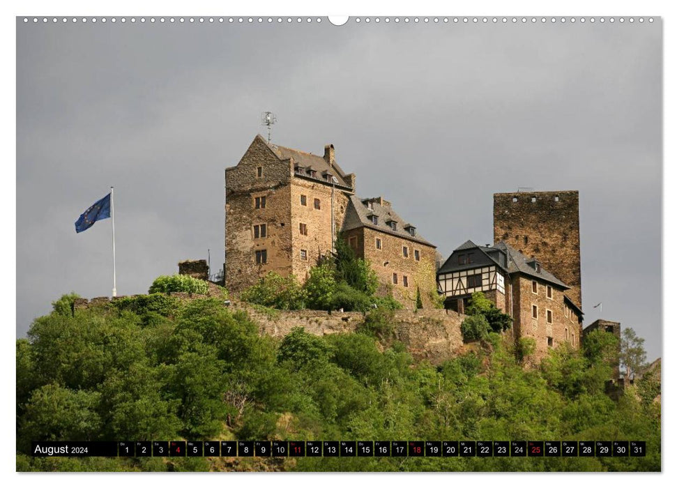 Oberwesel am Rhein (Calvendo Premium Calendrier mural 2024) 