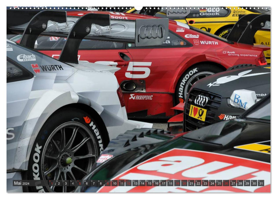 Motorsport - Impressionen (CALVENDO Premium Wandkalender 2024)