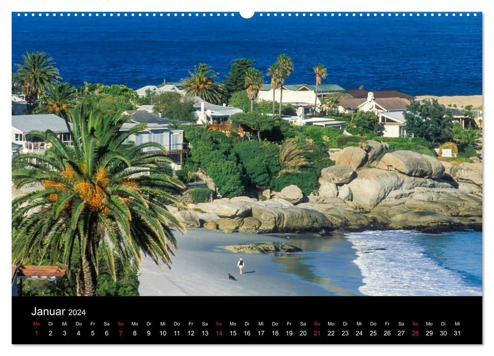 Kapstadt, Winelands und Garden Route (CALVENDO Wandkalender 2024)